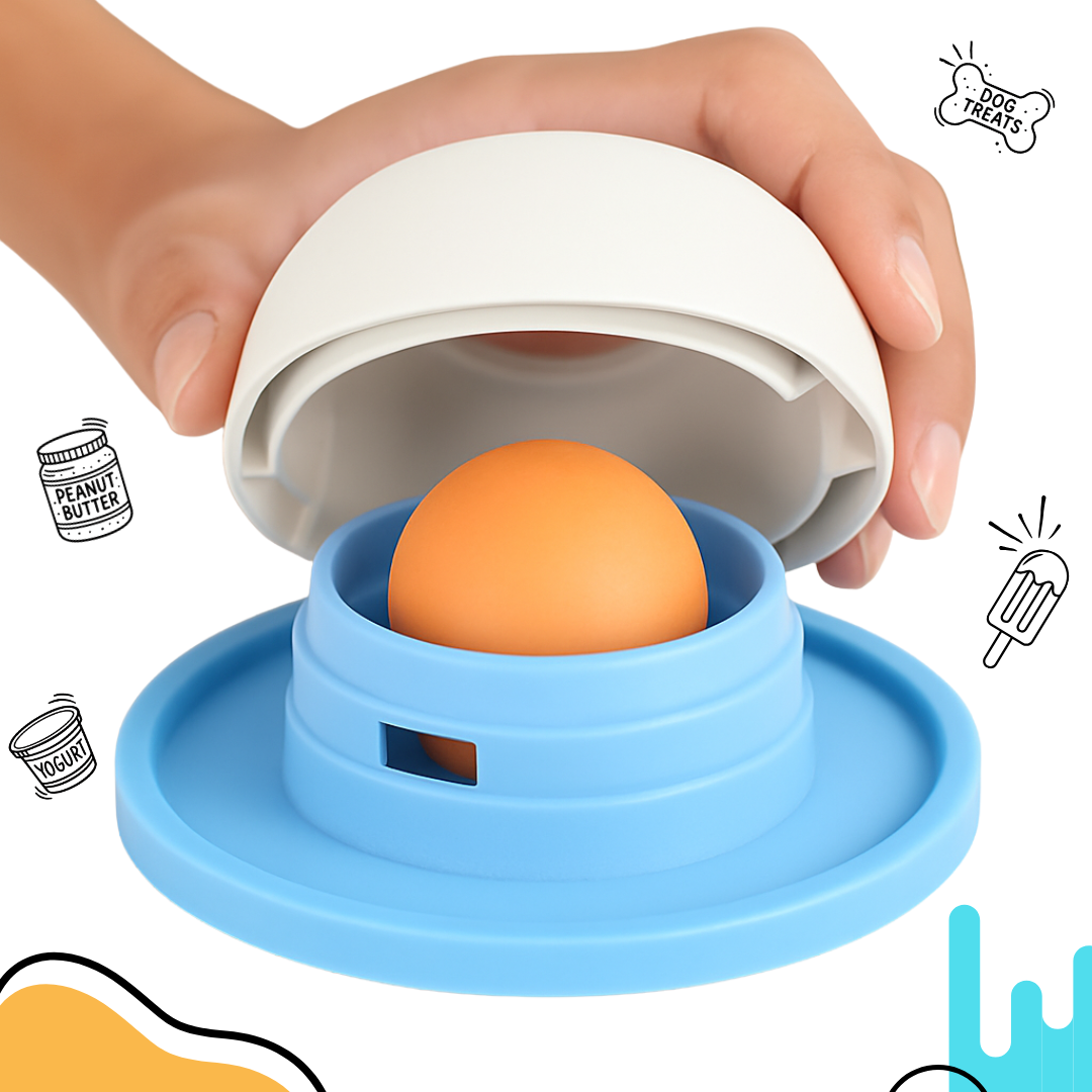 LICKSY – 2-in-1 Lick Bowl (Slow Licking + Tongue-Cleaning Texture)